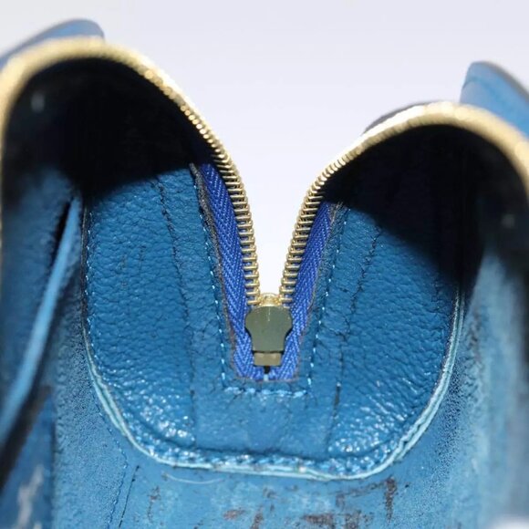 LOUIS VUITTON Epi Dauphine PM Pouch Blue - Picture 11 of 16